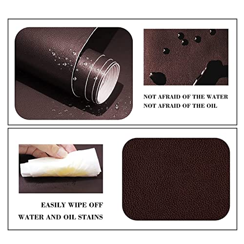 Airtree Leather Patch Sofa Repairing Subsidies Fabric PU Stick Brown Self-Adhesive Leather Repair Patch Airtree Leather Patch Sofa Repairing Subsidies Fabric PU Stick Brown Self-Adhesive Leather Repair Patch