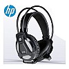 HP H100 Wired Over Ear Gaming Headphones with 3.5 mm (3DR59PA, Black)