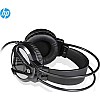 HP H100 Wired Over Ear Gaming Headphones with 3.5 mm (3DR59PA, Black)