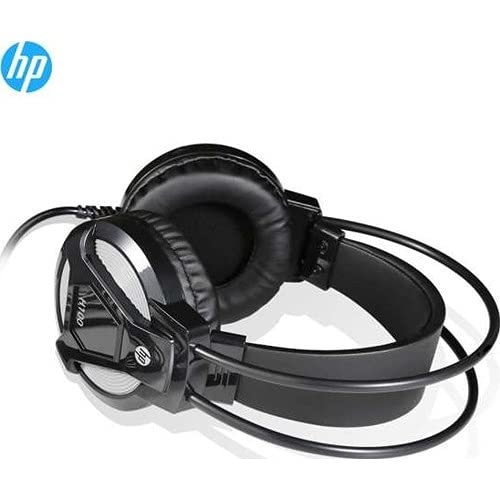 HP H100 Wired Over Ear Gaming Headphones with 3.5 mm (3DR59PA, Black) HP H100 Wired Over Ear Gaming Headphones with 3.5 mm (3DR59PA, Black)