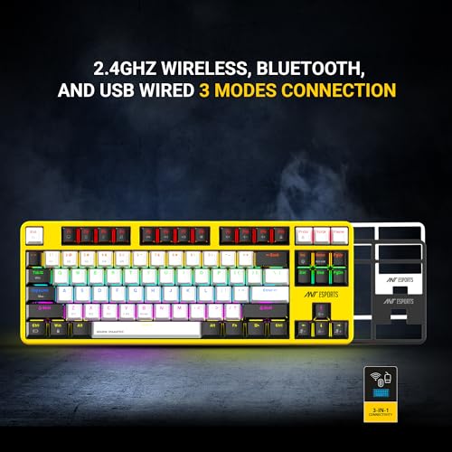 Ant Esports MK4500 Pro TKL Mechanical Keyboard Black Ant Esports MK4500 Pro TKL Mechanical Keyboard Black