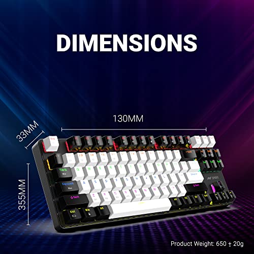 Ant Esports MK4500 Pro TKL Mechanical Keyboard Black Ant Esports MK4500 Pro TKL Mechanical Keyboard Black