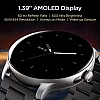 boAt Lunar Call Pro Smart Watch with 1.39 AMOLED Display BT Calling,DIY Watch Face Studio Charcoal Black