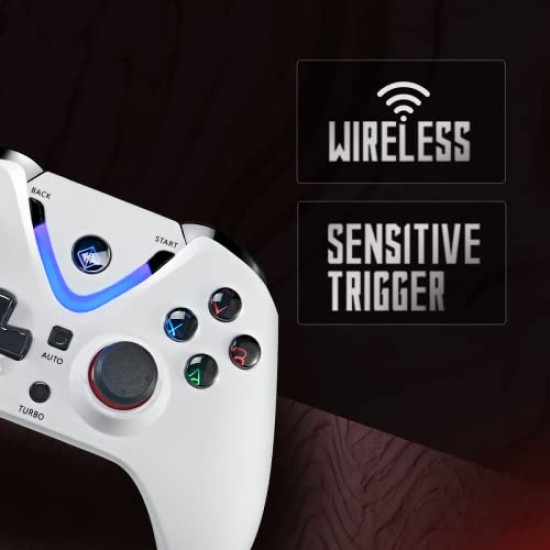 Cosmic Byte ARES Wireless Controller for PC White