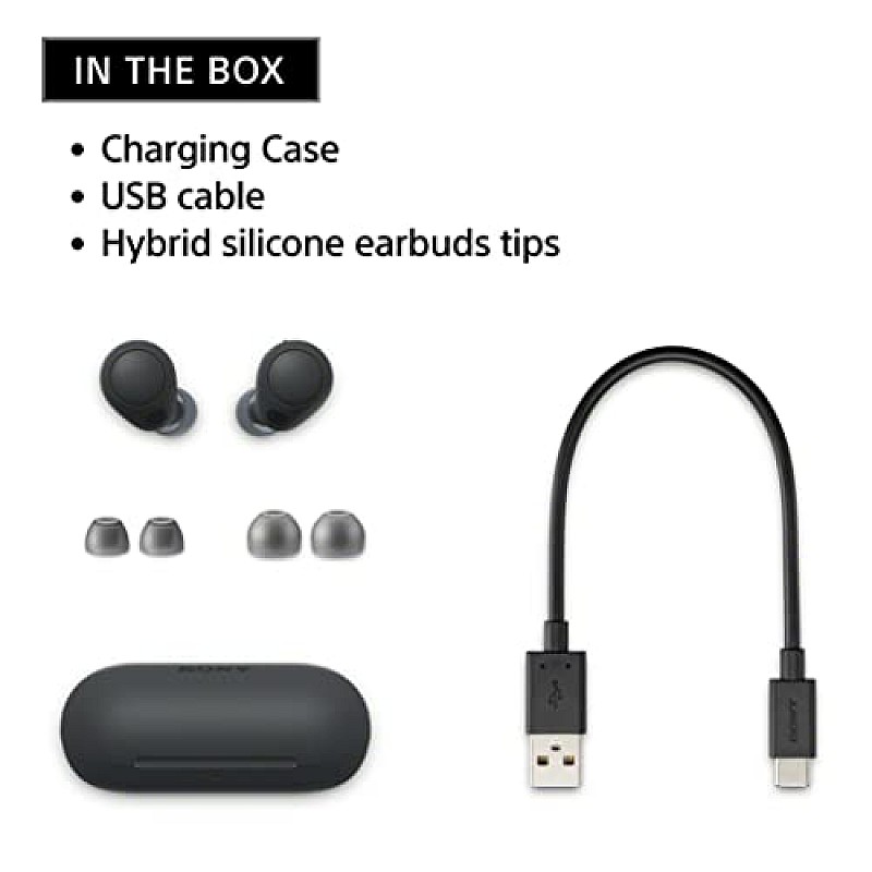 Sony WF-C700N Bluetooth Truly Wireless Active Noise Cancellation in Ear Earbuds