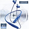 boAt Rockerz 255 Touch Neckband with Full Touch Control Up to 30H Playtime (Deep Blue)