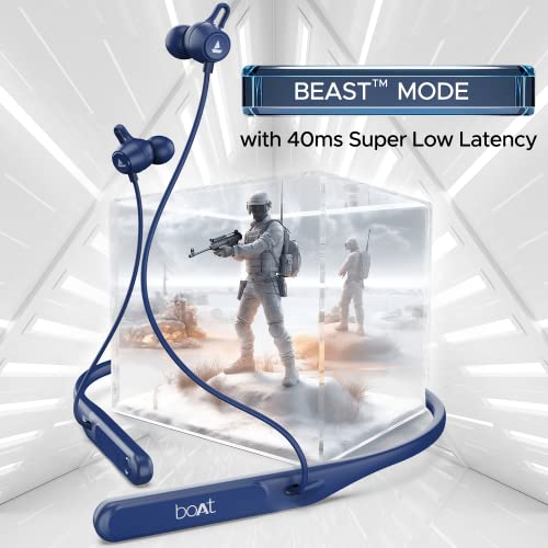 boAt Rockerz 255 Touch Neckband with Full Touch Control Up to 30H Playtime (Deep Blue) boAt Rockerz 255 Touch Neckband with Full Touch Control Up to 30H Playtime (Deep Blue)