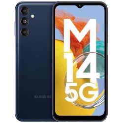 Samsung Galaxy M14 5G (Berry Blue,6GB,128GB)|50MP Triple Cam|Segment's Only 6000 mAh 5G Black