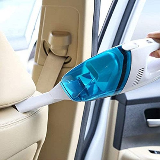 Airtree Car Vacuum Cleaner with Device Portable and High Power Plastic Stronger Suction for All Types Wet and Dry