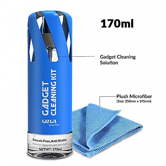 Gizga Essentials Professional Cleaning Kit for Mobile, Laptops, Cameras and Sensitive Electronics