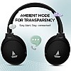 boAt Rockerz 551ANC Hybrid Active Noise Cancellation Headphones with Up to 100H Playtime, ASAP Charge, Ambient Sound Mode &Dual EQ Modes, ENx Technology(Stellar Black)