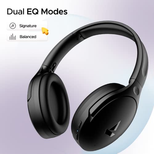 boAt Rockerz 551ANC Hybrid Active Noise Cancellation Headphones with Up to 100H Playtime, ASAP Charge, Ambient Sound Mode &Dual EQ Modes, ENx Technology(Stellar Black) boAt Rockerz 551ANC Hybrid Active Noise Cancellation Headphones with Up to 100H Playtime, ASAP Charge, Ambient Sound Mode &Dual EQ Modes, ENx Technology(Stellar Black)