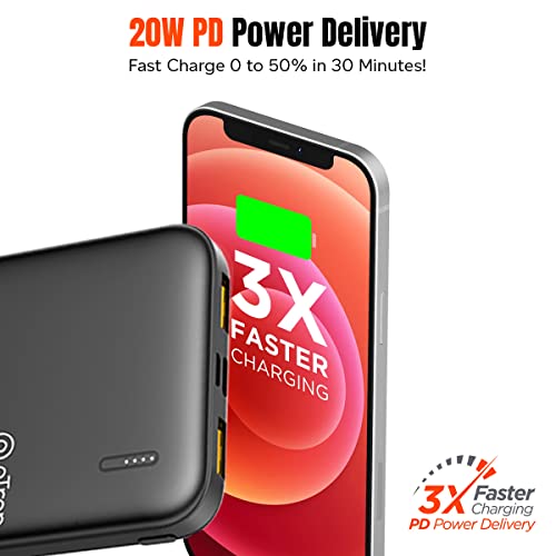 pTron Newly Launched Dynamo 10000mAh 22.5W Power Bank, Made in India, 20W PD Fast Charging (Black) pTron Newly Launched Dynamo 10000mAh 22.5W Power Bank, Made in India, 20W PD Fast Charging (Black)