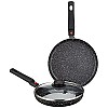 Amazon Brand Solimo Aluminium 3 Piece Non-Stick Cookware Set with Detachable Handle