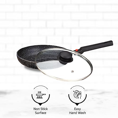Amazon Brand Solimo Aluminium 3 Piece Non-Stick Cookware Set with Detachable Handle Amazon Brand Solimo Aluminium 3 Piece Non-Stick Cookware Set with Detachable Handle