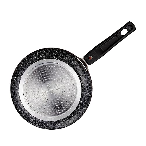 Amazon Brand Solimo Aluminium 3 Piece Non-Stick Cookware Set with Detachable Handle Amazon Brand Solimo Aluminium 3 Piece Non-Stick Cookware Set with Detachable Handle