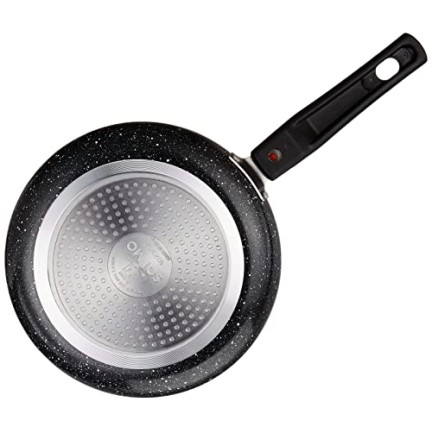 Amazon Brand Solimo Aluminium 3 Piece Non-Stick Cookware Set with Detachable Handle Amazon Brand Solimo Aluminium 3 Piece Non-Stick Cookware Set with Detachable Handle
