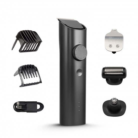 MI Men Xiaomi Grooming Kit,(Trimmer Kit) All-In-One Professional Styling Trimmer,Body Groomer,40 Length Settings Black