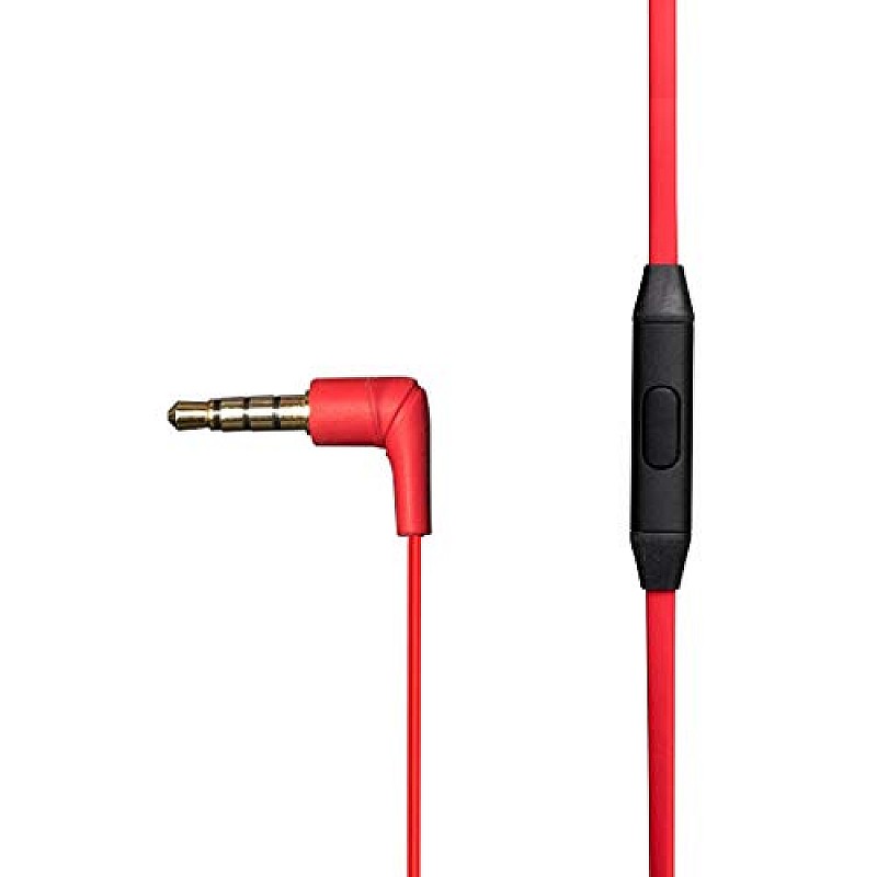 Hyperx Cloud Earbuds Wired in Ear Gaming Earphones with Mic for Nintendo Switch and Mobile Gaming (Red)