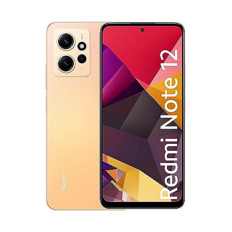 Redmi Note 12 (Sunrise Gold, 6GB RAM, 128GB Storage) (Refurbished)