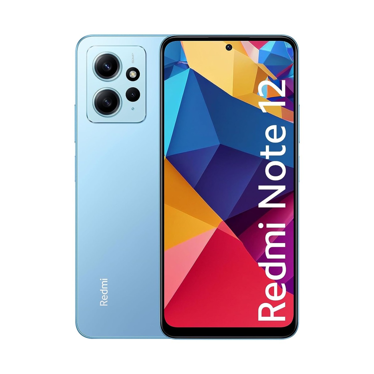 Redmi Note 12 (Ice Blue, 6GB RAM, 64GB Storage) refurbished