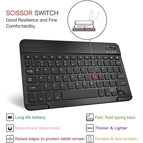 typecase Keyboard Case for Samsung Galaxy Tab S6 Lite 10.4 Inch 2022/2020 Model (SM-P610/P613/P615/P619),Wireless Bluetooth Keyboard, Black typecase Keyboard Case for Samsung Galaxy Tab S6 Lite 10.4 Inch 2022/2020 Model (SM-P610/P613/P615/P619),Wireless Bluetooth Keyboard, Black