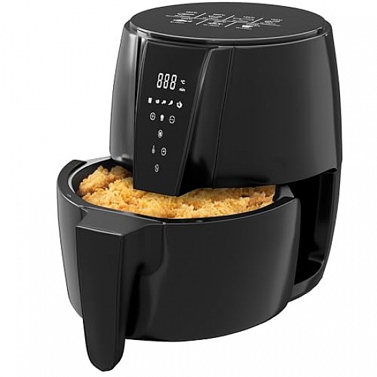 Lifelong Air Fryer 1350W, 4.2L, Air Fryer for Home LLHFD439, Black