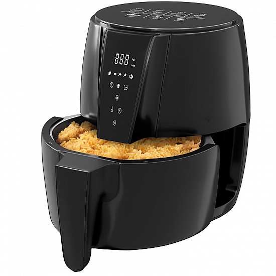 Lifelong Air Fryer 1350W, 4.2L, Air Fryer for Home LLHFD439, Black