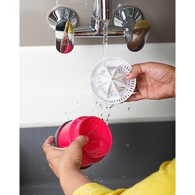 Ritu Rapid Juicer Slice Squeeze Sip Machine, Juice Maker Machine for Home, Deluxe Fruit & Vegetable Manual Juicer Color May Vary Ritu Rapid Juicer Slice Squeeze Sip Machine, Juice Maker Machine for Home, Deluxe Fruit & Vegetable Manual Juicer Color May Vary