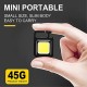 Arto Keychain LED Light 2-Hours Battery Life with Bottle Opener, Magnetic Base and Folding Bracket (Pack of 1)