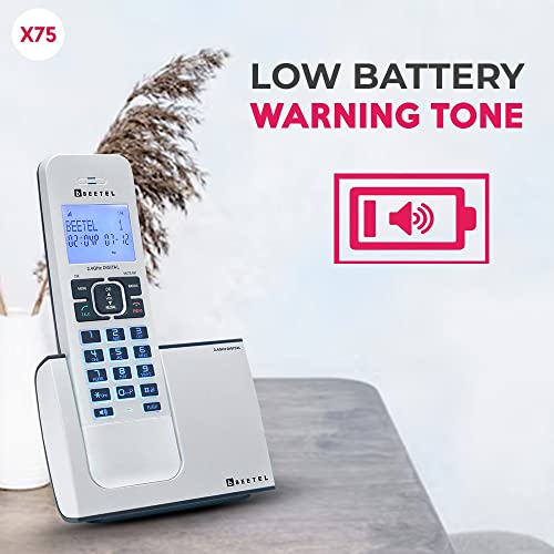 Beetel Newly Launched X75 Cordless Landline Silver Beetel Newly Launched X75 Cordless Landline Silver