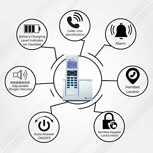 Beetel Newly Launched X75 Cordless Landline Silver Beetel Newly Launched X75 Cordless Landline Silver