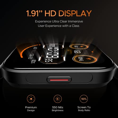 boAt Xtend Call Plus Smart Watch with 1.91HD Display Advanced BT Calling Active Black boAt Xtend Call Plus Smart Watch with 1.91HD Display Advanced BT Calling Active Black