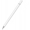 Dyazo Aluminum Super Light Weight Capacitive Stylus Pen for Touch Screen Devices with Fine Point Disc Compatible with All iOS and  (White)