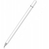 Dyazo Aluminum Super Light Weight Capacitive Stylus Pen for Touch Screen Devices with Fine Point Disc Compatible with All iOS and  (White)