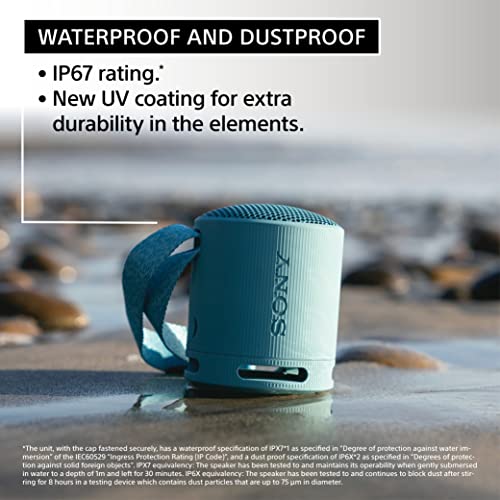 Sony SRS-XB100 Wireless Bluetooth Portable Lightweight Super-Compact Travel Speaker Sony SRS-XB100 Wireless Bluetooth Portable Lightweight Super-Compact Travel Speaker