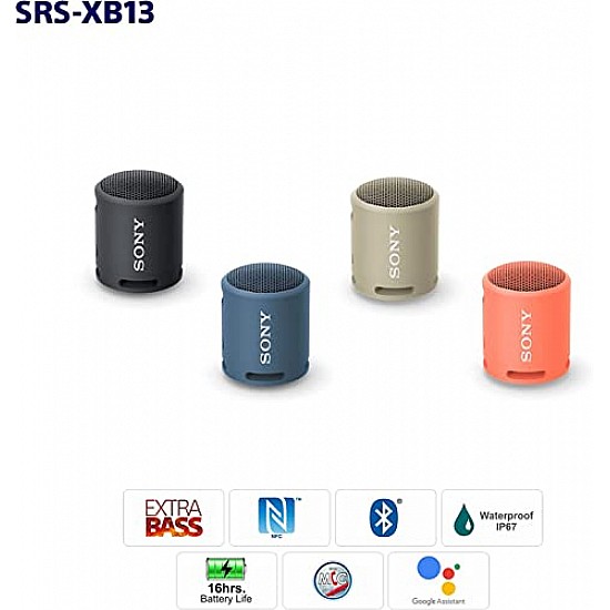 Sony SRS-XB100 Wireless Bluetooth Portable Lightweight Super-Compact Travel Speaker