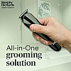 Morphy Richards Kingsman Pro 12-in-1 grooming kit for men Rechargable all in one Men Trimmer Black