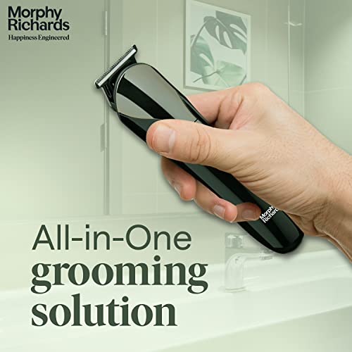 Morphy Richards Kingsman Pro 12-in-1 grooming kit for men Rechargable all in one Men Trimmer Black Morphy Richards Kingsman Pro 12-in-1 grooming kit for men Rechargable all in one Men Trimmer Black