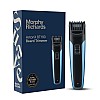 Morphy Richards AstonX BT1110 Beard Trimmer for Men Metallic Blue Black