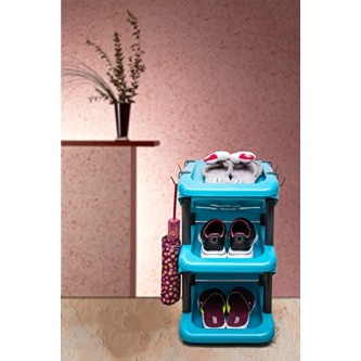 Airtree 4/5/6 Tier Shoe Rack Stackable Shoe Storage Organizer for Bedroom Entryway Adjustable Shoe Rack (Multi Color, Plastic) (5 Tier) Airtree 4/5/6 Tier Shoe Rack Stackable Shoe Storage Organizer for Bedroom Entryway Adjustable Shoe Rack (Multi Color, Plastic) (5 Tier)