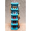 Airtree 4/5/6 Tier Shoe Rack Stackable Shoe Storage Organizer for Bedroom Entryway Adjustable Shoe Rack (Multi Color, Plastic) (5 Tier)