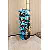 Airtree 4/5/6 Tier Shoe Rack Stackable Shoe Storage Organizer for Bedroom Entryway Adjustable Shoe Rack (Multi Color, Plastic) (5 Tier)