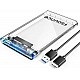 Sounce 2.5" SATA SSD Enclosure Transparent Case