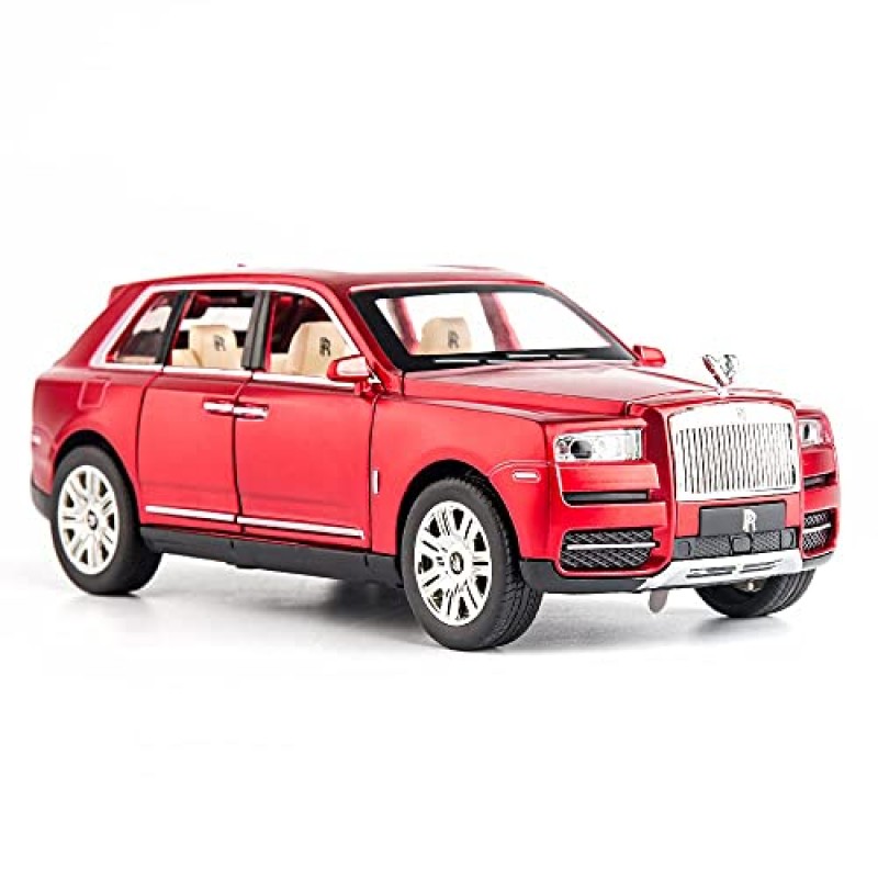 Jack Royal 1:24 Scale Die-Cast Rollls Cullinan with 6 Openable Doors Working Lights And Music, Pack of 1