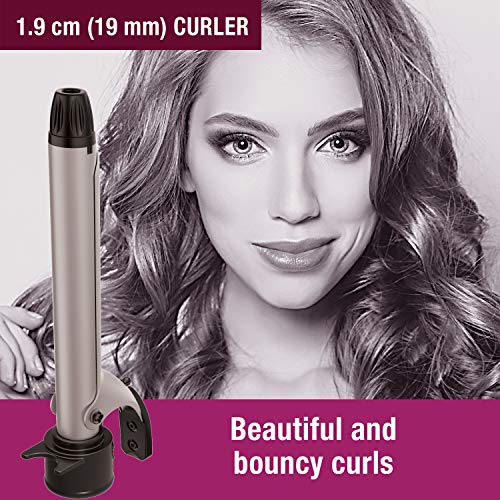 Havells 5-in-1 Multi Styling Kit Straightener, Curler, Crimper, Conical Curler and Volume Brush for Multiple Hair Styles Silver Black HC4045 Havells 5-in-1 Multi Styling Kit Straightener, Curler, Crimper, Conical Curler and Volume Brush for Multiple Hair Styles Silver Black HC4045