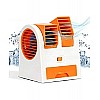 Airtree Portable Mini AC USB Battery Operated Air Conditioner Mini Water Air Cooler Cooling Fan Blade Less Duel Blower 