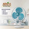 USHA Maxx Air Ultra 400MM Table Fan (Light Blue)