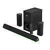 GOVO GOSURROUND 950 280W Soundbar, 5.1 Channel Home Theatre with 6.5" subwoofer (Platinum Black)