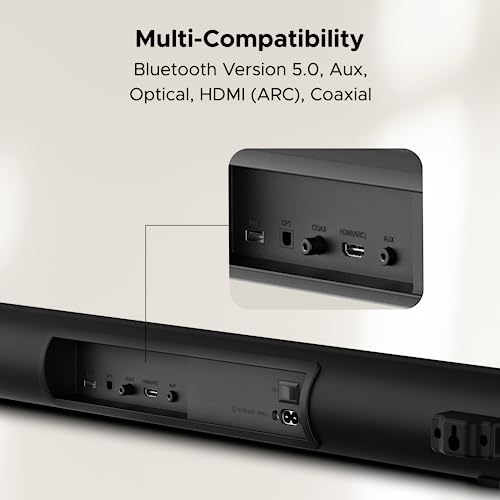 boAt Aavante Bar 1850D with 220W Dolby Audio, Wireless Subwoofer (Premium Black) boAt Aavante Bar 1850D with 220W Dolby Audio, Wireless Subwoofer (Premium Black)